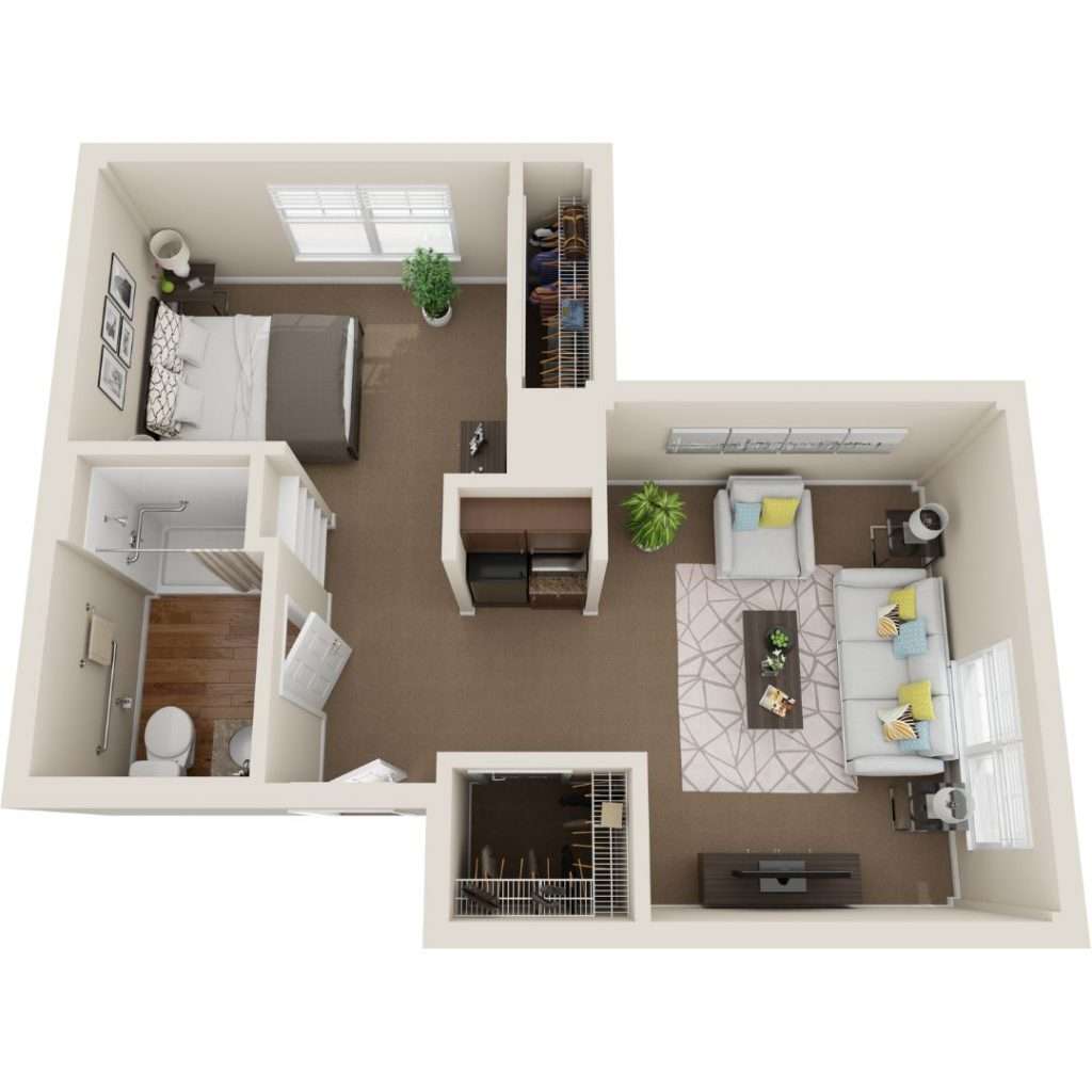 Capitol Hill Senior Living 1 Bedroom