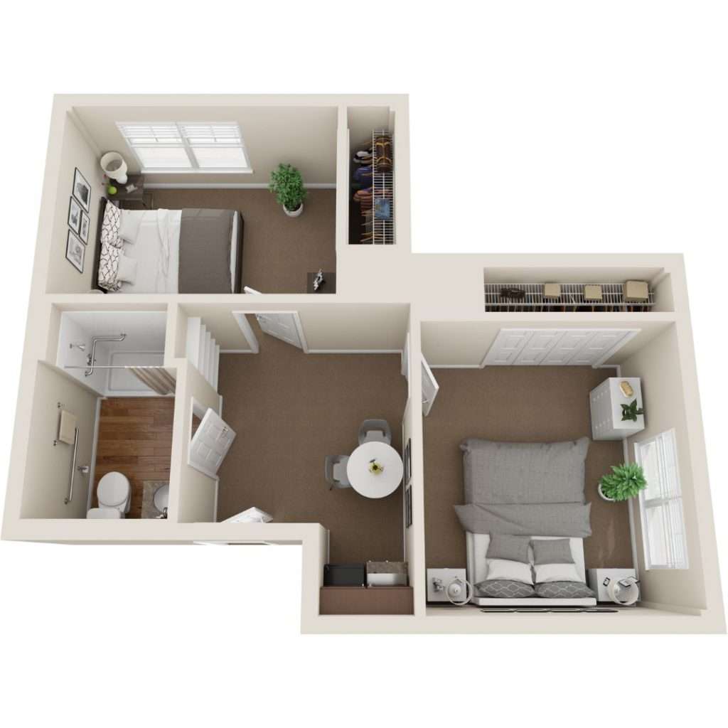 Capitol Hill Senior Living 2 Bedroom